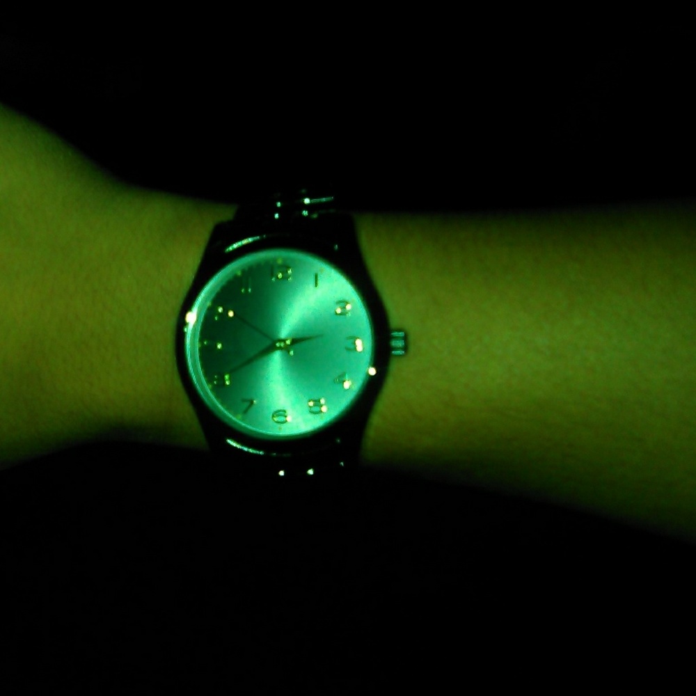 Silver watch